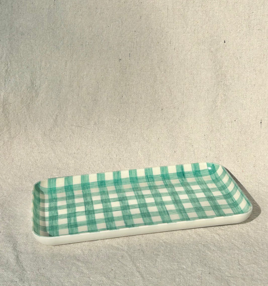 Fog Linen Work,  Linen Coated Tray - Jules