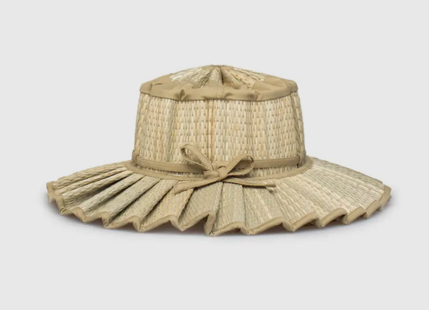 Palm Leaf Vienna Hat