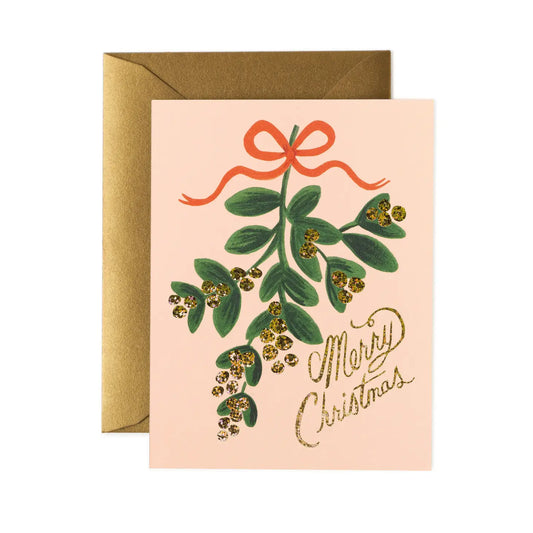Mistletoe Christmas Card - Boxed Set