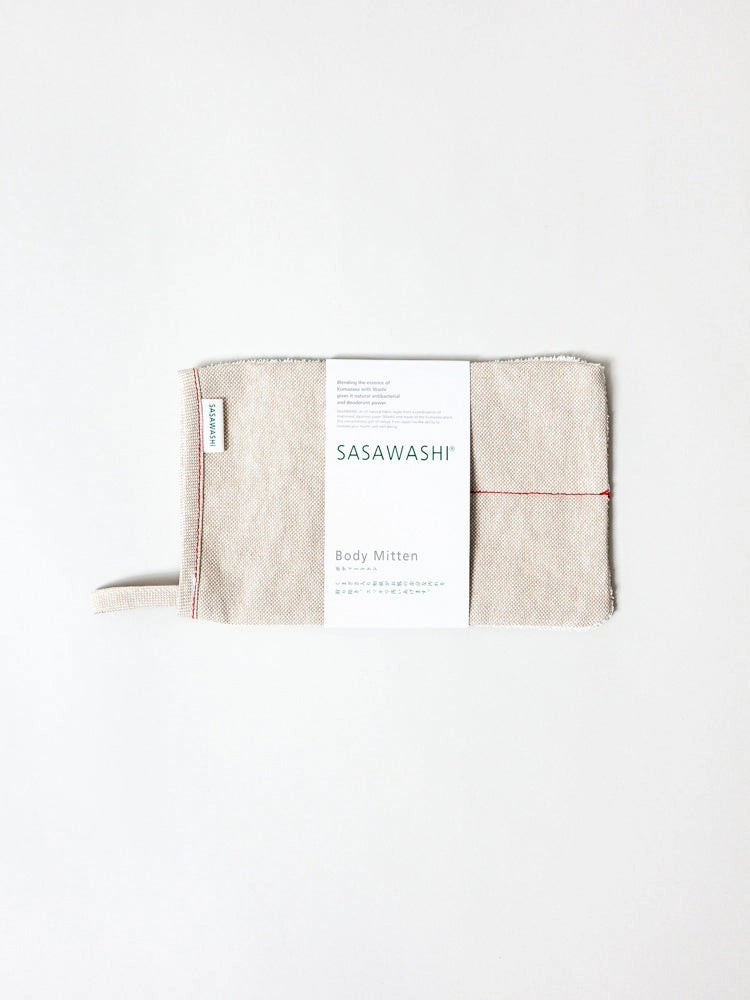 Sasawashi Body Scrub Mitt