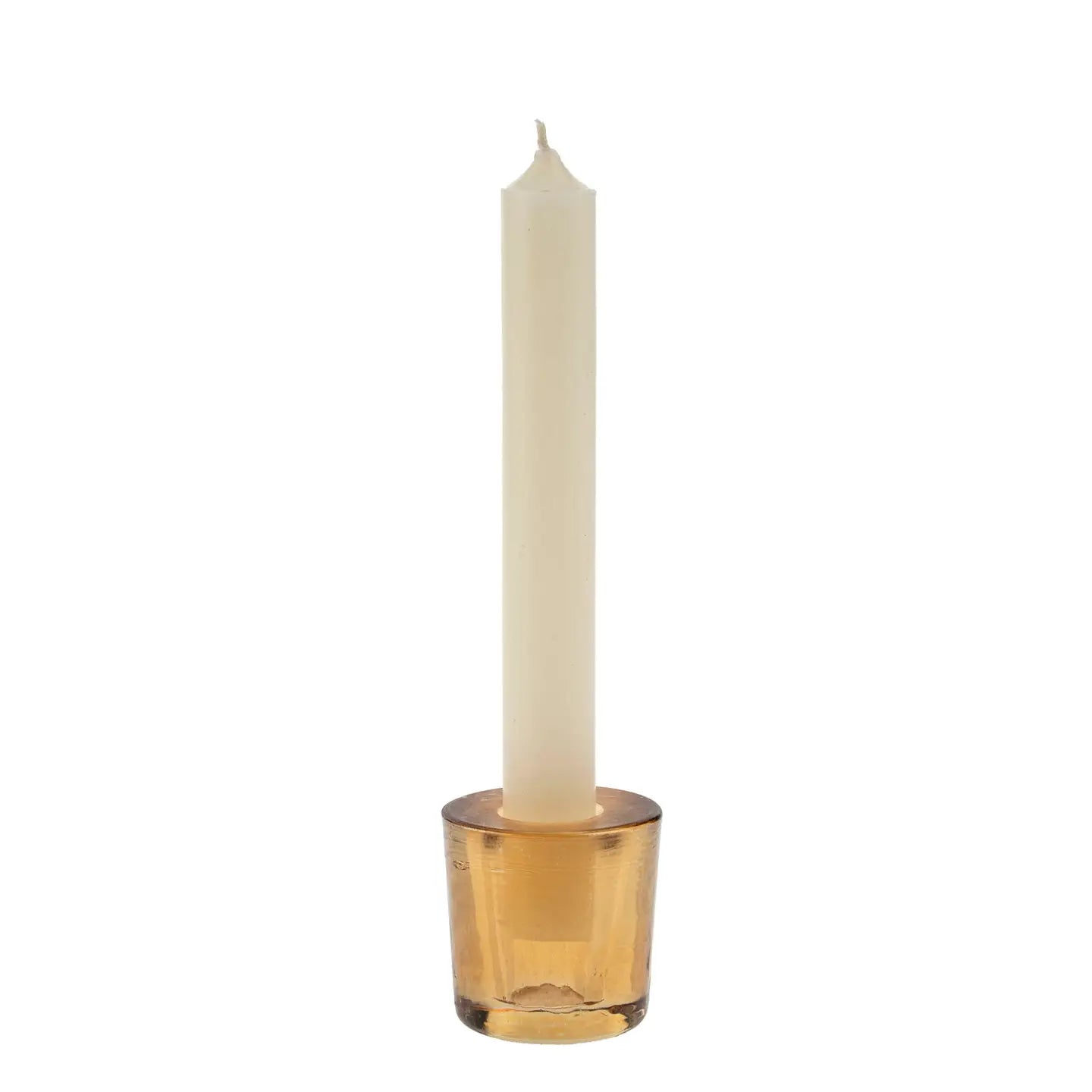 Golden Prism Candle Holder