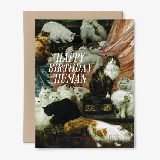 Happy Birthday Human Card