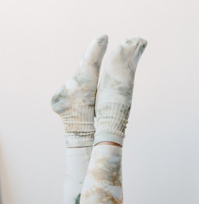 Organic Cotton Socks - Lichen
