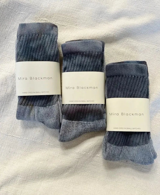 Organic Cotton Socks - Slate