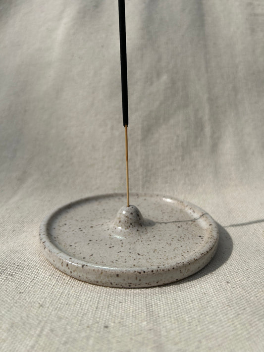 Speckled Ceramic Incense Holder