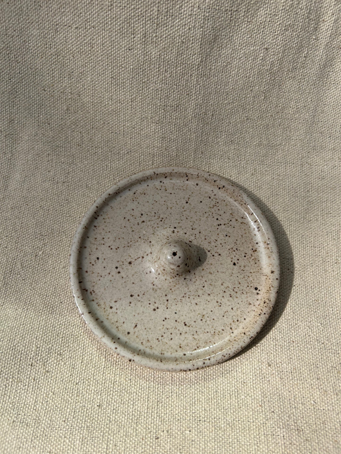Speckled Ceramic Incense Holder