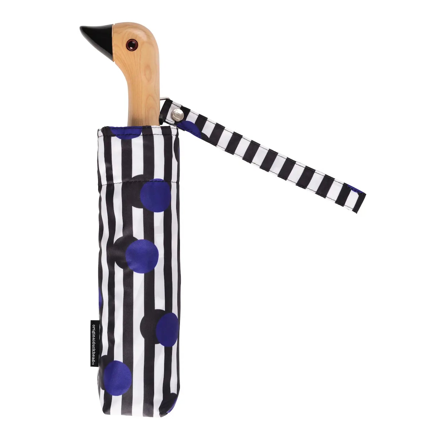 Duckhead Umbrella - Polkastripe