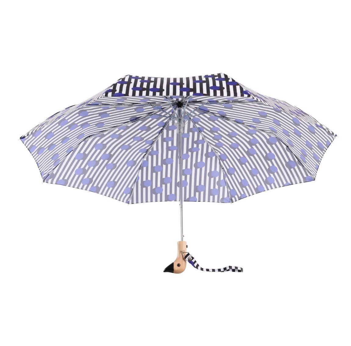 Duckhead Umbrella - Polkastripe