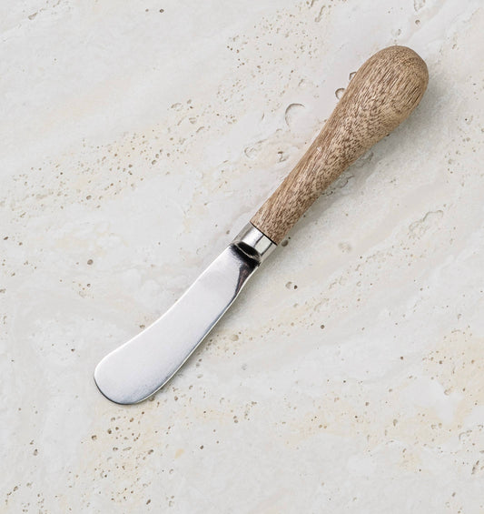 Cheese Knife - Natural Wood