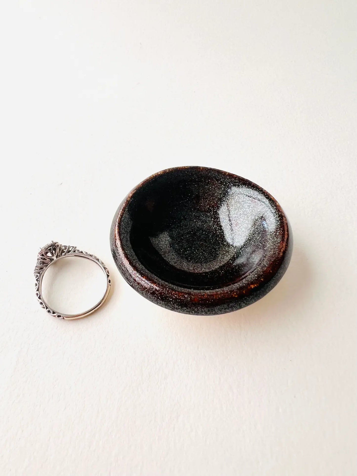 Tiny Ring Dish - Cosmic Dust